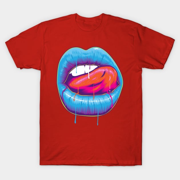 Surreal Lips T-Shirt by Thisisblase